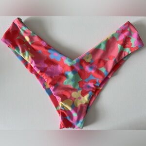 Billabong Bikini Bottoms Cheeky Thick Strap Size XS